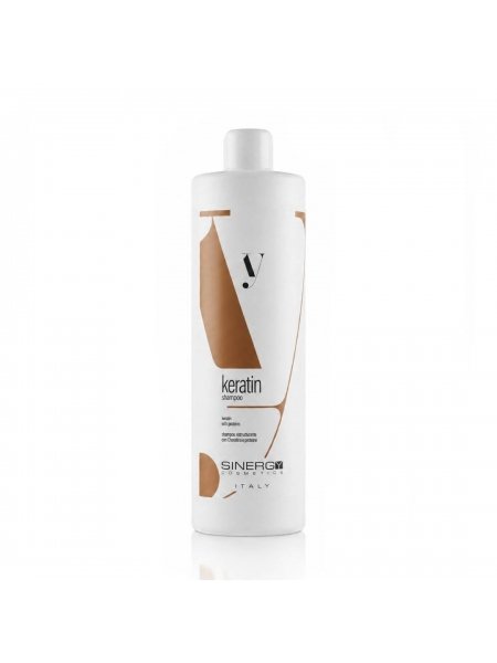 Шампунь Sinergy Keratin Shampoo Y 4.1 для реконструкції пошкоджеого волосся з кератином, 500 мл