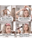 Бигуди-зажимы клипсы для завивки, прикорневого объема волос и гофре, розовые (упаковка 5 шт)