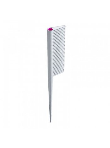 Перукарський гребінець Dyson Designed Comb для стрижки та укладання волосся термостійкий антистатичний, 21 см білий