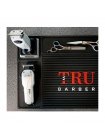Профессиональный коврик TRU BARBER для парикмахерских инструментов, плойки, утюжка, 45х30 см