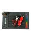 Профессиональный коврик TRU BARBER для парикмахерских инструментов, плойки, утюжка, 45х30 см