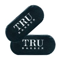 Липучка-фіксатор для волосся Tru Barber чорна (2 шт. в упаковці) чорна