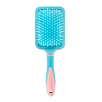 Масажна щітка Fashion Candy Massage Comb для укладання волосся прямокутна блакитна