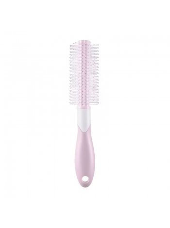 Щетка-брашинг Candy для укладки волос круглая пластиковая сиреневая
