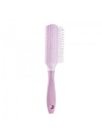 Масажна щітка Fashion Candy Comb для укладання волосся пласка бузкова