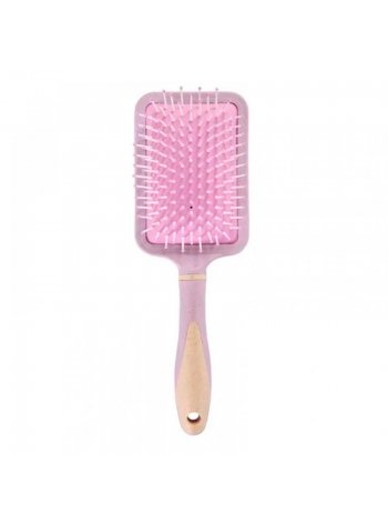 Массажная щетка Fashion Candy Massage Comb для укладки волос прямоугольная фиолетовая