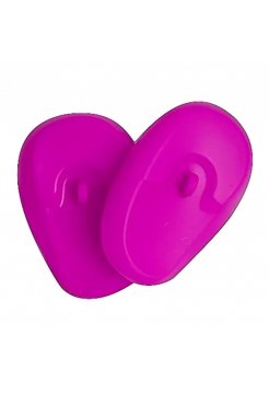 Защитные накладки на уши силиконовые (пара) фиолетовые