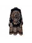 Перукарська накидка-пеньюар для клієнта Versace-1 водостійкий нейлон 140х160 см