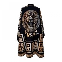 Парикмахерская накидка-пеньюар для клиента Versace-1 водостойкий нейлон 140х160 см