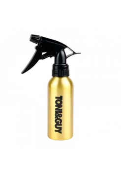 Пульверизатор Tony&Guy Spray Bottle распылитель для воды парикмахерский алюминиевый 175 мл золотой