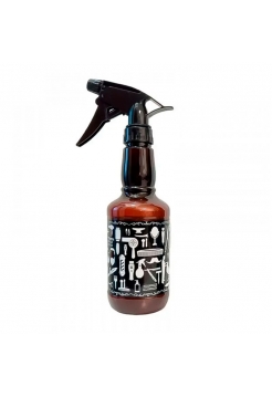 Пульверизатор распылитель для волос парикмахерский Barbershop-1 пластиковый 350 мл коричневый