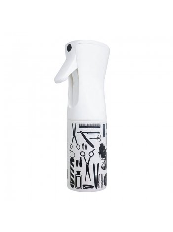 Пульверизатор для волосся дрібнодисперсний перукарський (200 мл) білий з інструментами