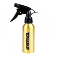 Пульверизатор Tony&Guy Spray Bottle распылитель для воды парикмахерский алюминиевый 175 мл золотой