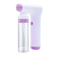 Нано-іонний розпилювач-пульверизатор для волосся перукарський Hair Word Auto Sprayer бездротовий автоматичний білий 120 мл