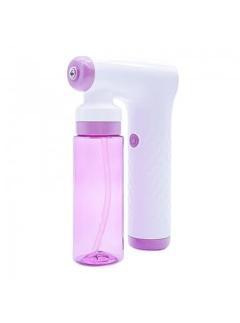 Нано-іонний розпилювач-пульверизатор для волосся перукарський Portable Air Brush автоматичний бездротовий білий