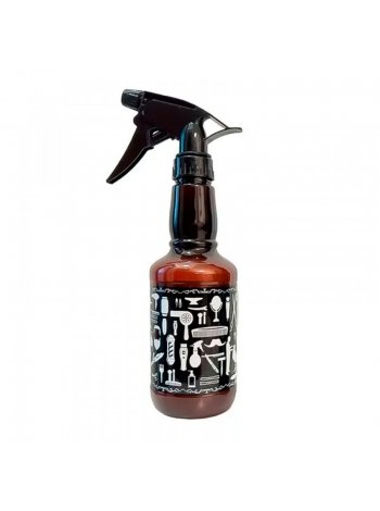 Пульверизатор розпилювач для волосся перукарський Barbershop-1 пластиковий 350 мл коричневий Пульверизатор розпилювач для волосся перукарський Barbershop-1 пластиковий 350 мл коричневий