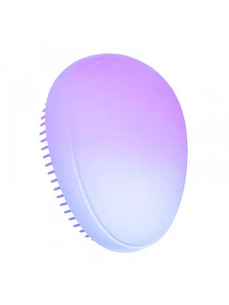 Расческа-яйцо Egg Detangler Compact Hair Brush для распутывания волос фиолетовая