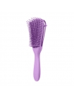 Расчёска с регулировкой щетины для вьющихся и курчавых волос Flexi Detangling Brush лиловая