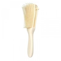 Гребінець з регулюванням щетини для кучерявого волосся Flexi Detangling Brush жовтий