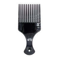 Гребень Professional Afro Hair Picker пластиковый черный термостойкий 168 мм 75539