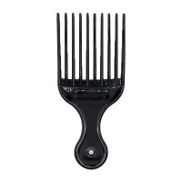 Гребень Professional Afro Hair Picker пластиковый черный 130 мм 35139 