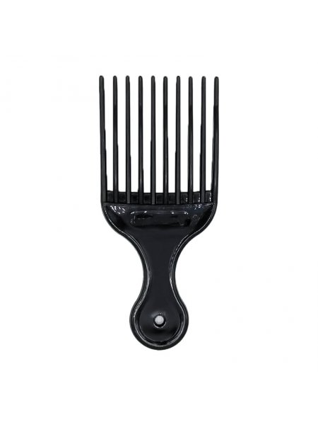 Гребінь Professional Afro Hair Picker пластиковий чорний 130 мм 35139 