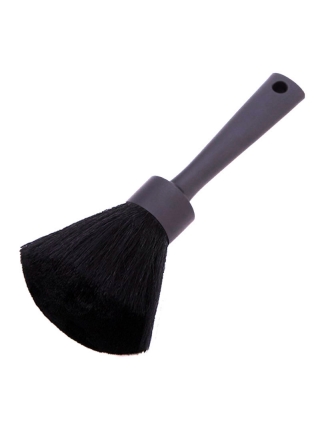 Щетка сметка волос шеи после стрижки TONI&GUY для парикмахера барбера длинная черная 20 см