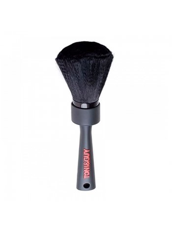 Щетка сметка волос шеи после стрижки TONI&GUY для парикмахера барбера длинная черная 20 см