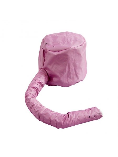 Шапка термо-ковпак сушуар для сушіння волосся феном рожева