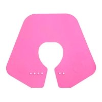 Комір-обтяжувач милькоуп перукарський силіконовий Happy Hair рожевий