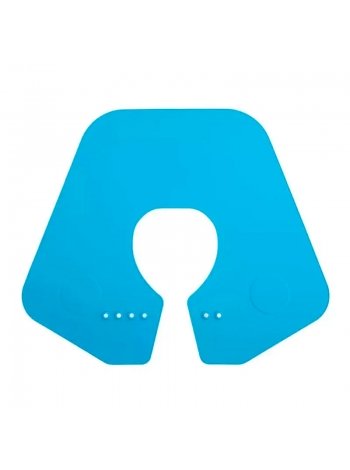 Комір-обтяжувач милькоуп перукарський силіконовий Happy Hair синій