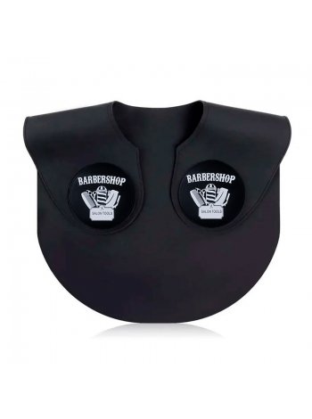 Воротник-утяжелитель для пеньюара Barbershop милькоул парикмахерский для стрижки силиконовый черный