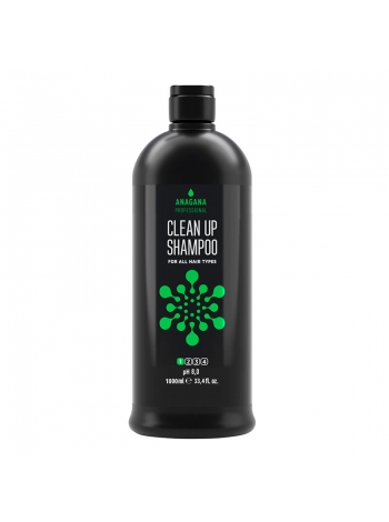 Шампунь "Глубокая очистка" для всех типов волос Anagana Clean Up Shampoo for all hair tipes, 1000 мл