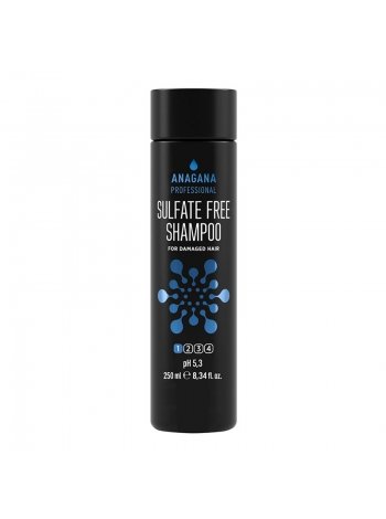 Шампунь "Бессульфатный" для поврежденных волос Anagana Sulfate Free Shampoo for damaged hair, 250 мл