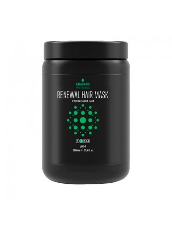 Бальзам-маска 2 в 1 для пошкодженого волосся Anagana Cannabis Moisturizing Balm-Mask 2 in 1, 250 мл