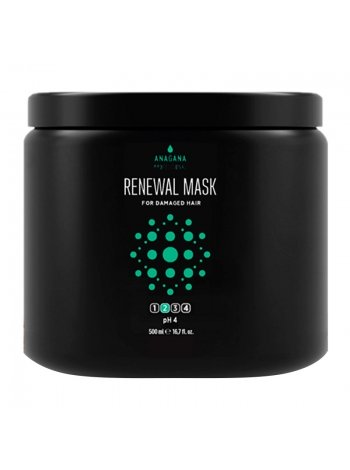 Маска "Відновлення" для пошкодженого волосся Anagana Renewal Mask for damaged hair, 500 мл