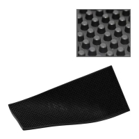 Термостойкий коврик для плойки, утюга резиновый парикмахерский (45*20 см)