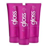 Набір для домашнього догляду за волоссям Fox Gloss home care (шампунь 250 мл + кондиціонер 250 мл + флюїд 250 мл)