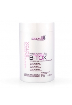 Ботокс для волос SoupleLiss B-tox Mask Gold Liss выпрямляющий