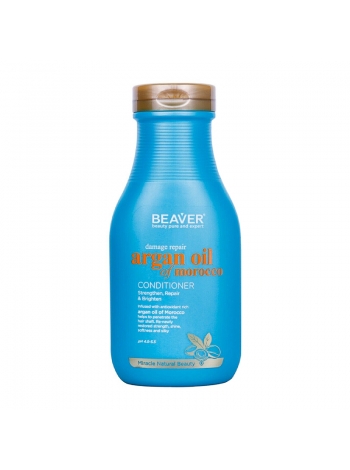 Відновлюючий кондиціонер Beaver Argan Oil & keratin Shampoo для пошкодженого волосся з аргановою олією