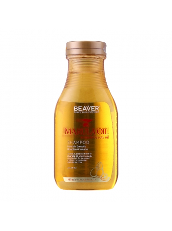 Питательный шампунь Beaver Marula Oil Shampoo для сухих и поврежденных волос с маслом Марулы