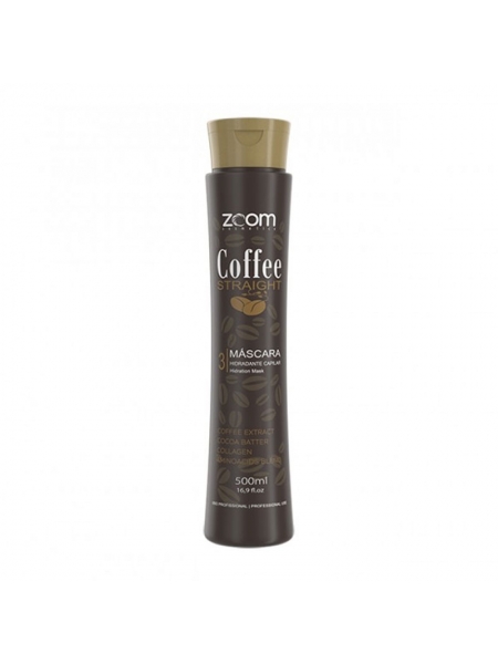 Финишная маска ZOOM Coffee Straight для увлажнения и блеска волос