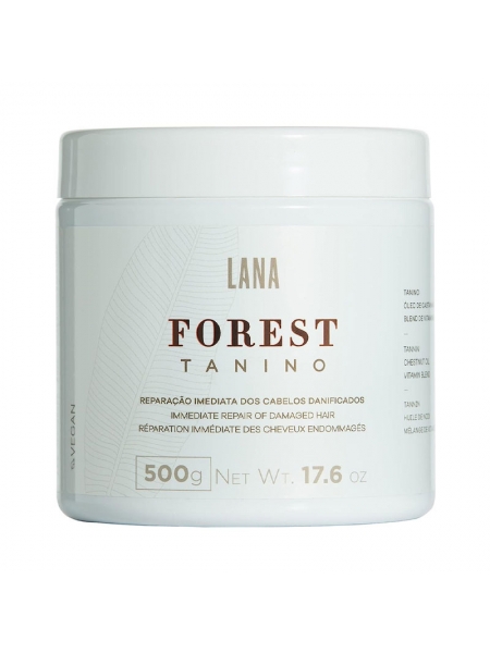 Маска Lana Brasiles Forest Tanino Mask для живлення та відновлення пошкодженого волосся 