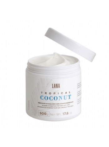 Маска Lana Brasiles Tropical Coconut Mask для інтенсивного зволоження волосся 500 г