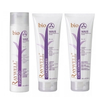 Набор для домашнего ухода Raywell Bio Wave шампунь, кондиционер и моделирующий крем для вьющихся волос, 250+250+200 мл