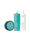 Зволожуючий набір Moroccanoil Hydrating шампунь, кондиціонер і маска для сухого та фарбованого волосся