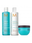 Увлажняющий набор Moroccanoil Hydrating шампунь, кондиционер и маска для сухих и окрашенных волос