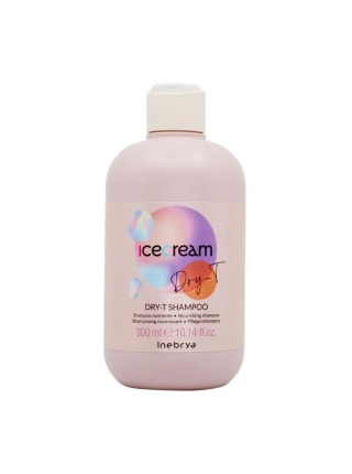 Шампунь Inebrya Ice cream Dry-T shampoo питательный для сухих и поврежденных волос