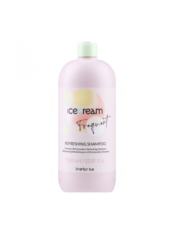 Освіжаючий шампунь Inebrya Frequent Ice Cream Refreshing Shampoo, 1000 мл