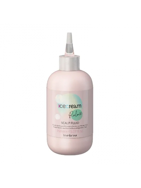 Пілінг-флюїд для очищення шкіри голови Inebrya Scalp Fluid Tri-Action Dermo Purifiyng, 150 мл